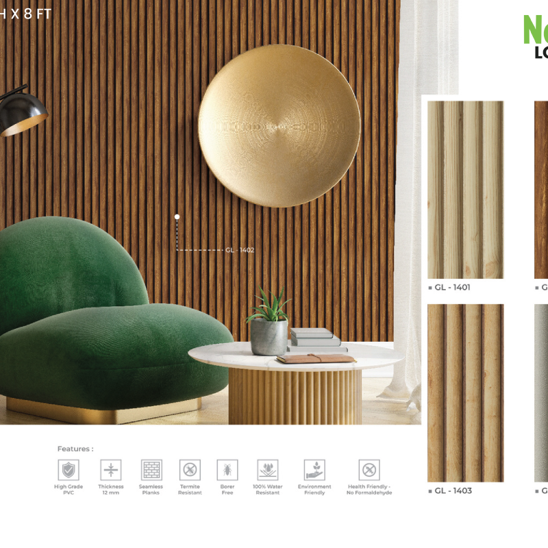 NAVKAR LOUVERS - LABOLG - 12MM - 5 INCH X 8 FT