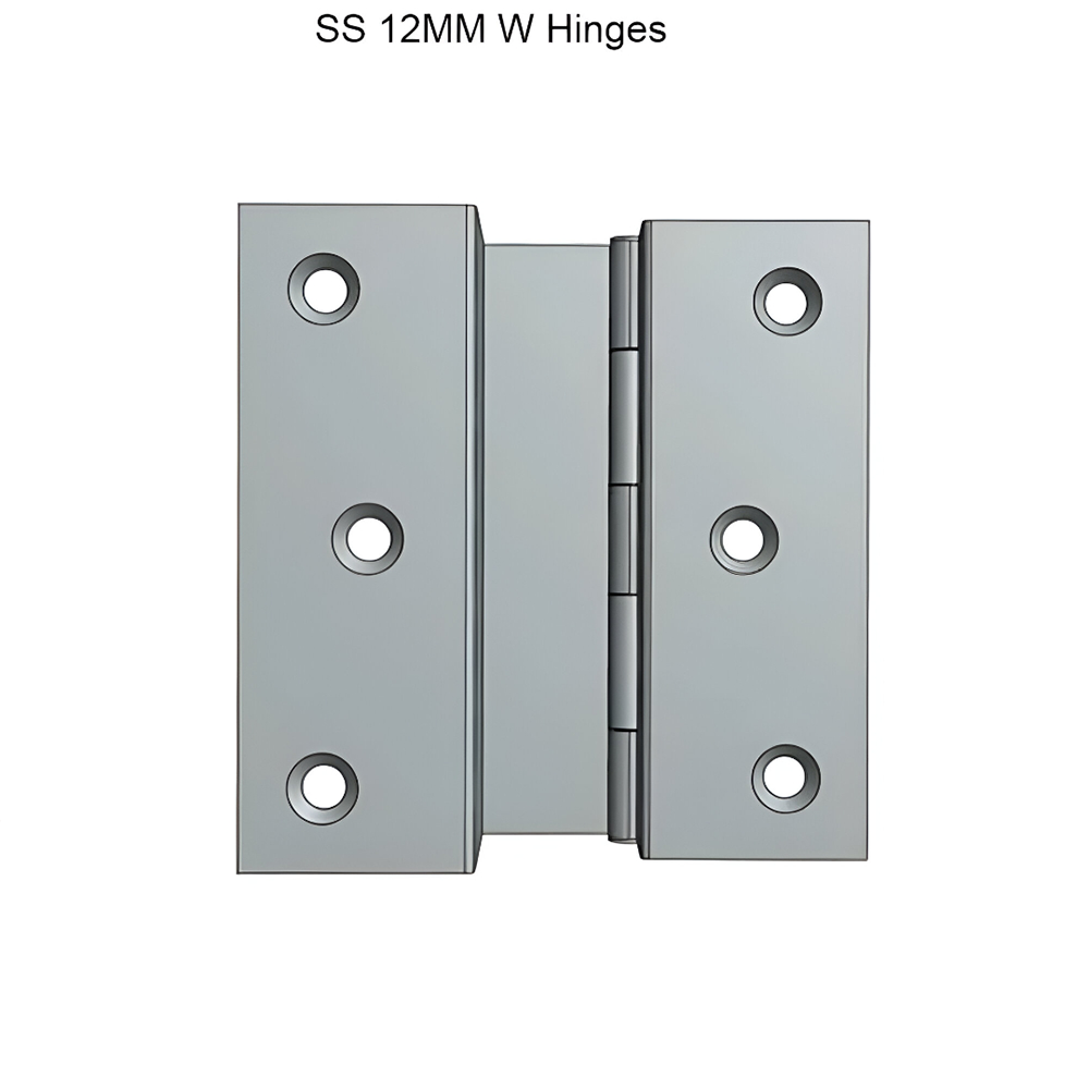 W HINGES SS WELDED LOCK - 12MM/19MM
