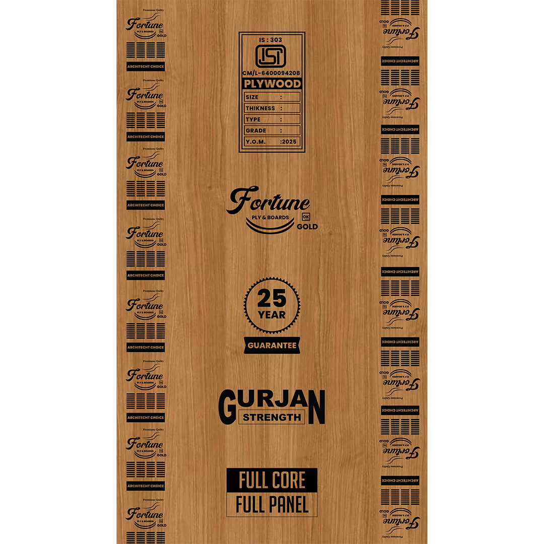 FORTUNE GOLD PLYWOOD 6MM