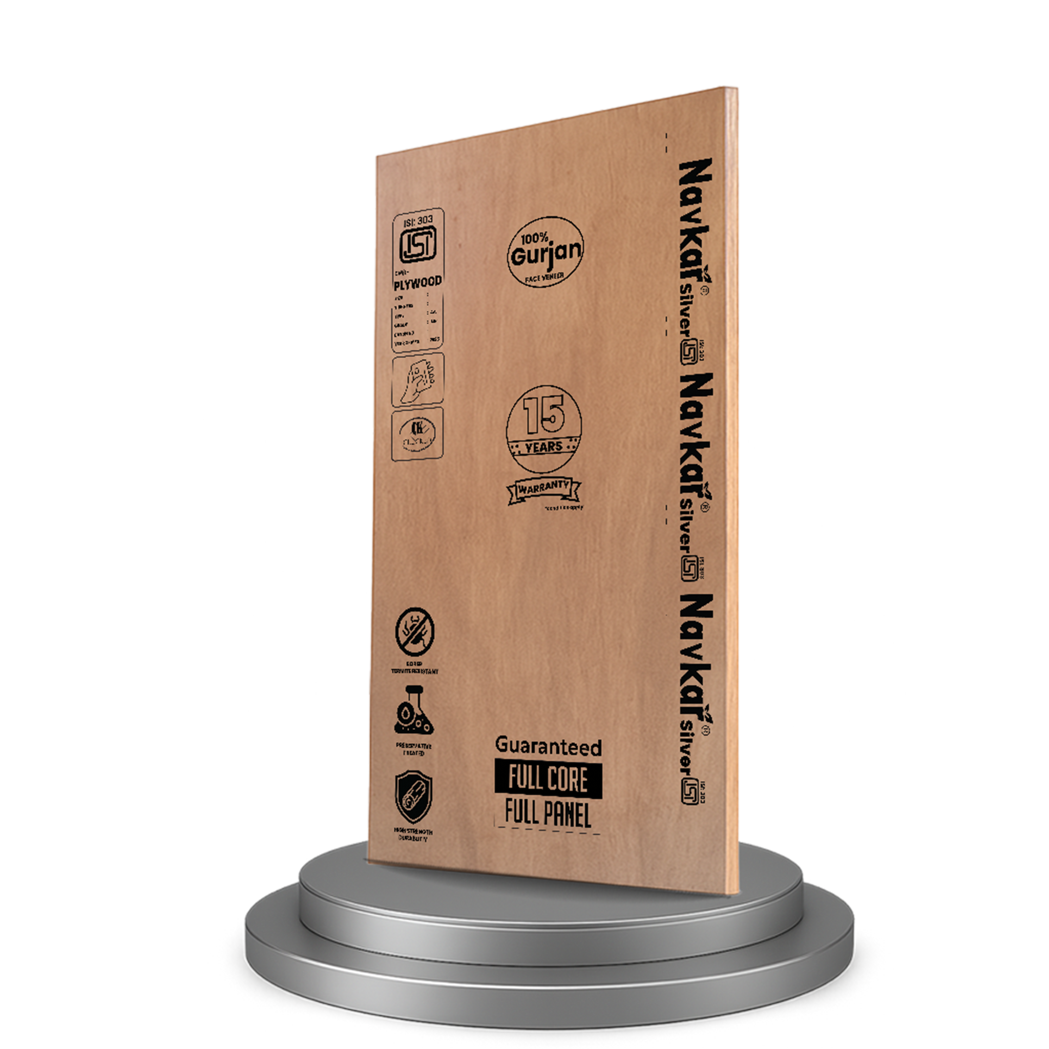 NAVKAR SILVER PLYWOOD 18MM
