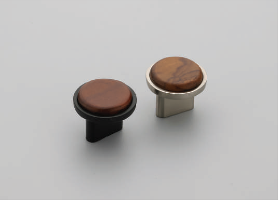 F-1665 Wood Inlay Knob