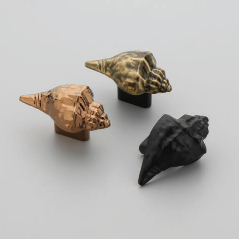 Premium Conch Shell Cabinet Knob