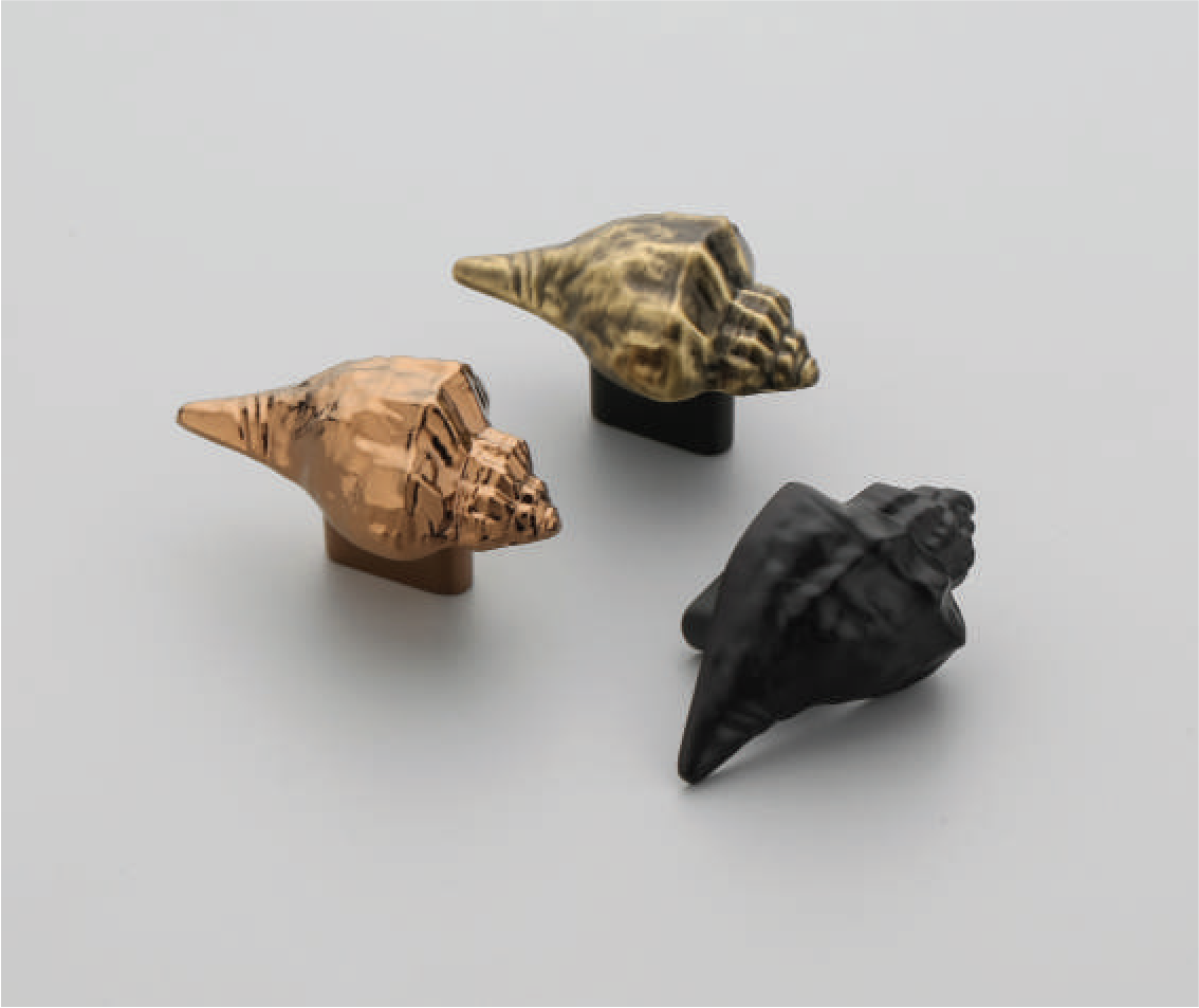 Premium Conch Shell Cabinet Knob