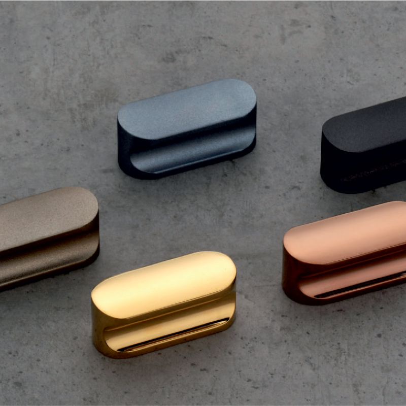 CU-371 Aluminium Oblong Finger Pulls