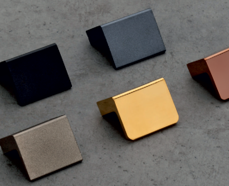 Angular Aluminium Cabinet Knob - CU-373