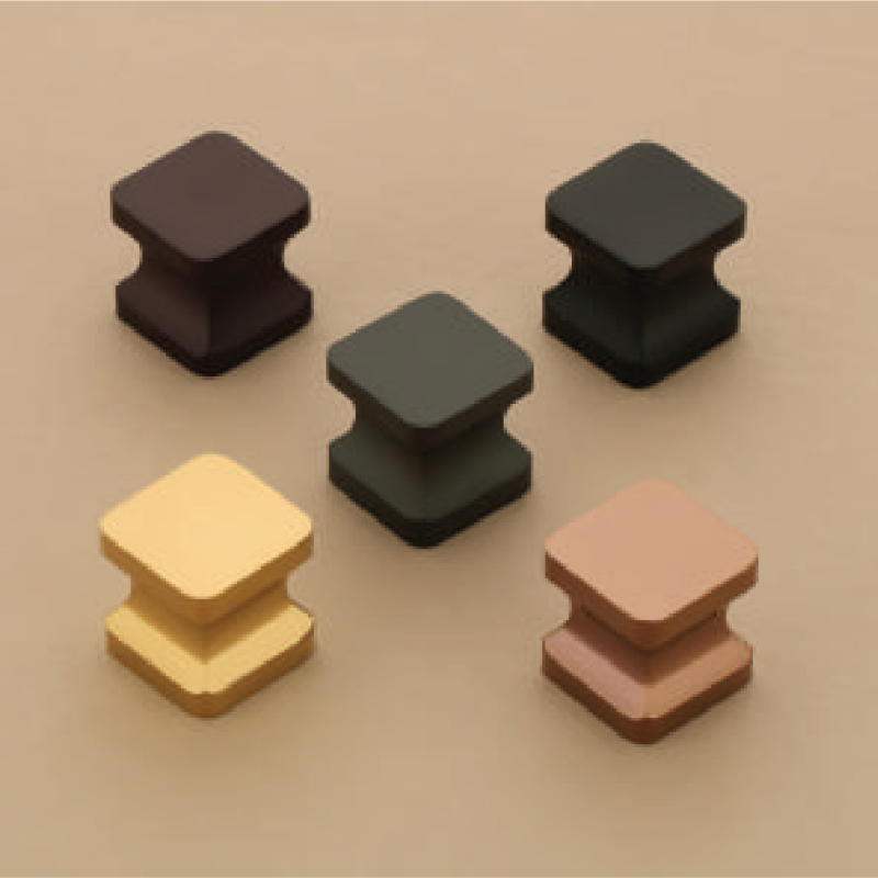 D-827 Contoured Square Knob