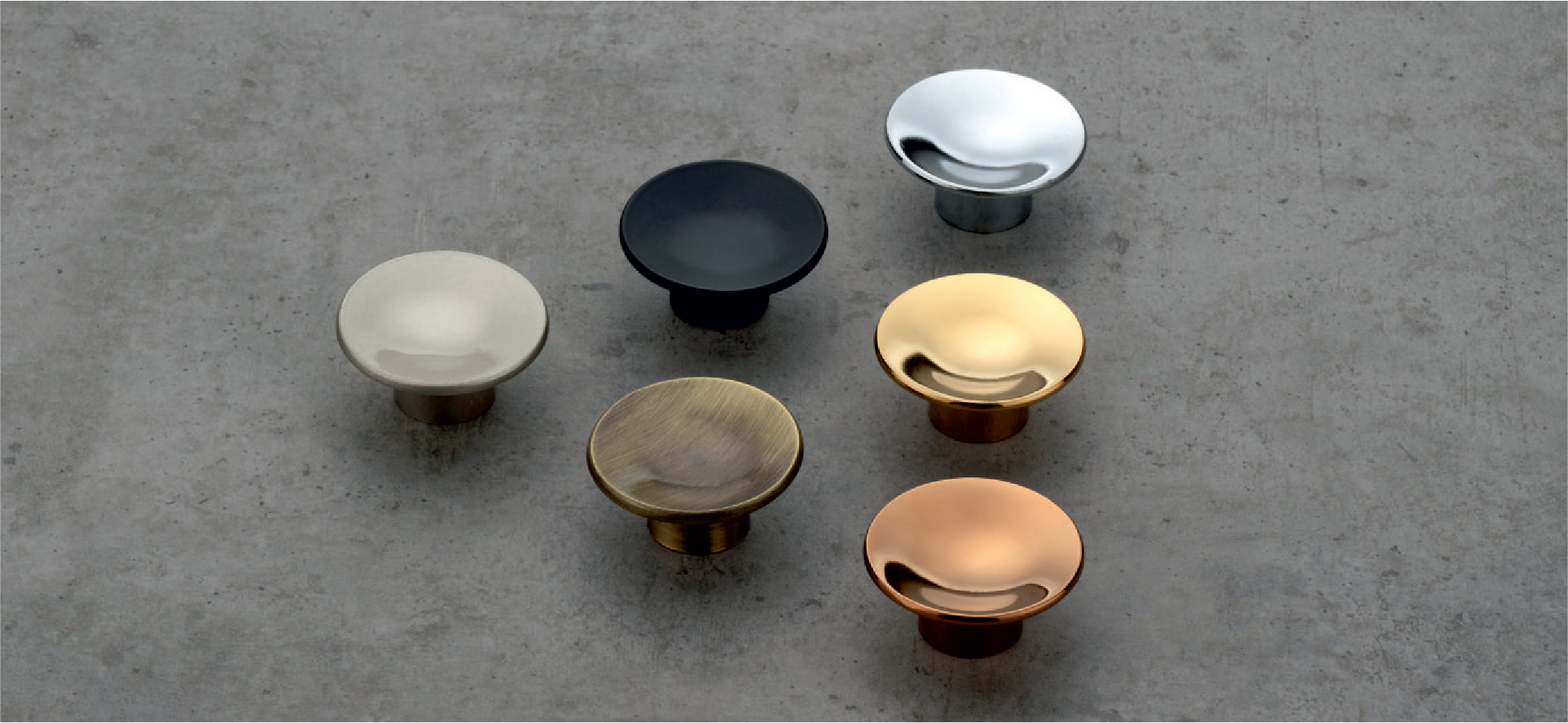 Round Steel Cabinet Knob - CU-342