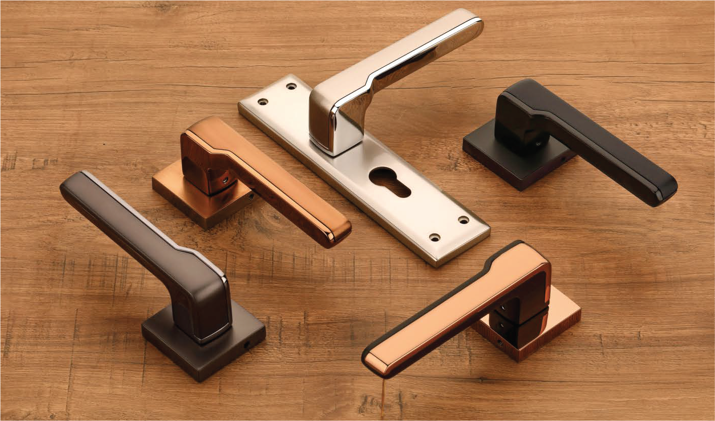 SM-2216 Modern Door Lever Handle Set