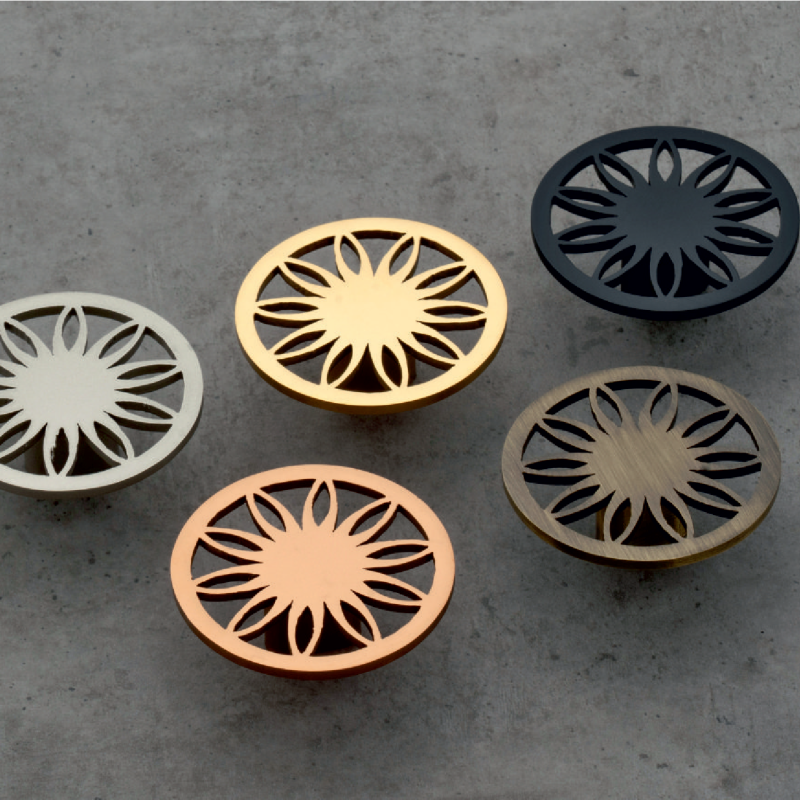 CU-343 Steel Cabinet Knobs