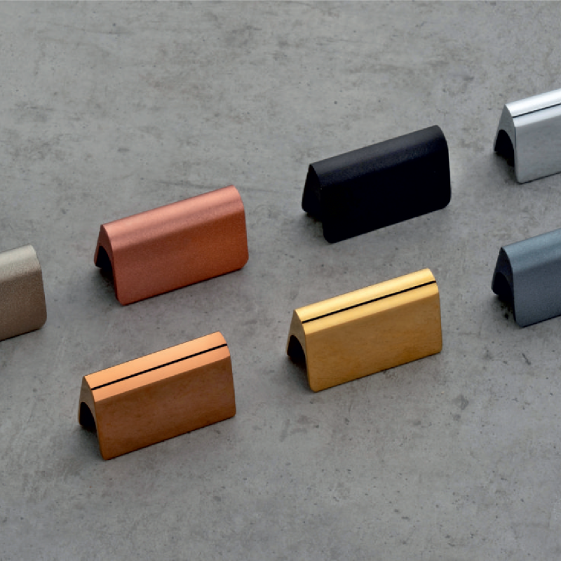 CU-376 Aluminium Arched Cabinet Pulls