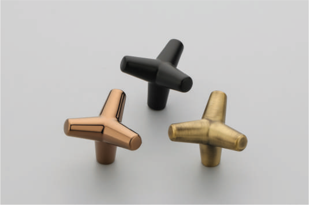 F-1635 Tri-Spoke Knob