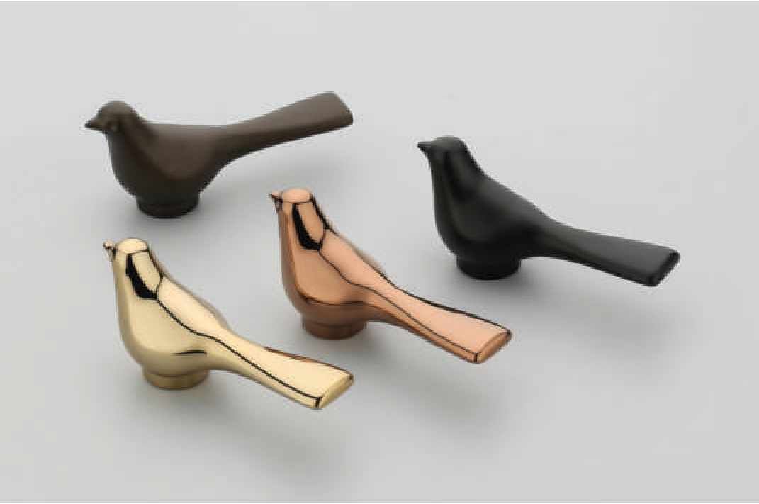 F-1604 Silhouette Bird Knob