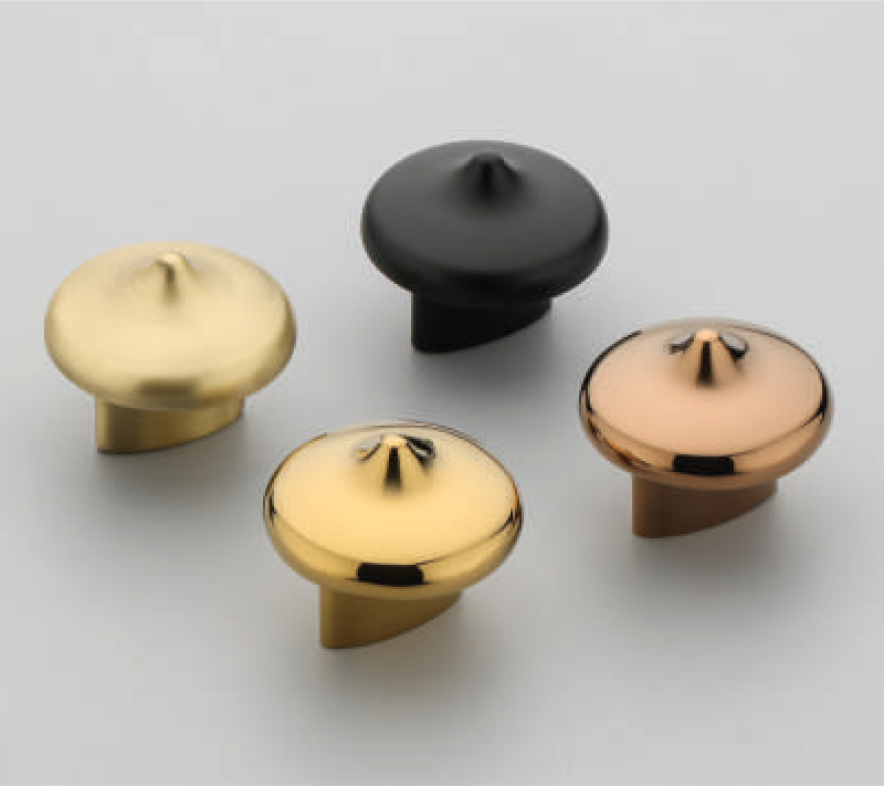 F-1644 Peaked Dome Knob