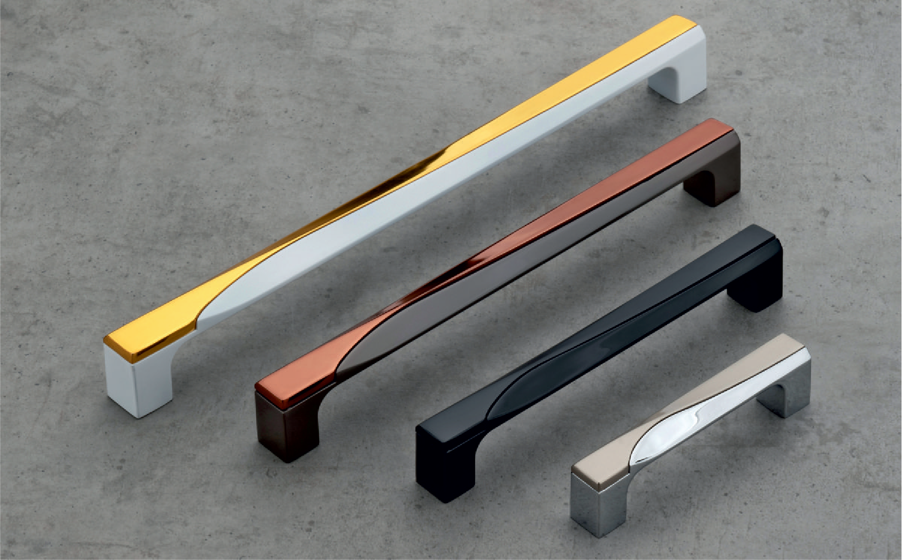 A-CU-104 Sweeping Inlay Bar Pull