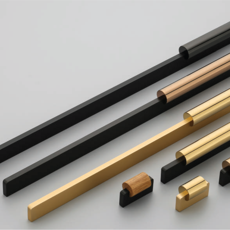 Aluminum Cabinet Handle & Knob - F - OSTRICH