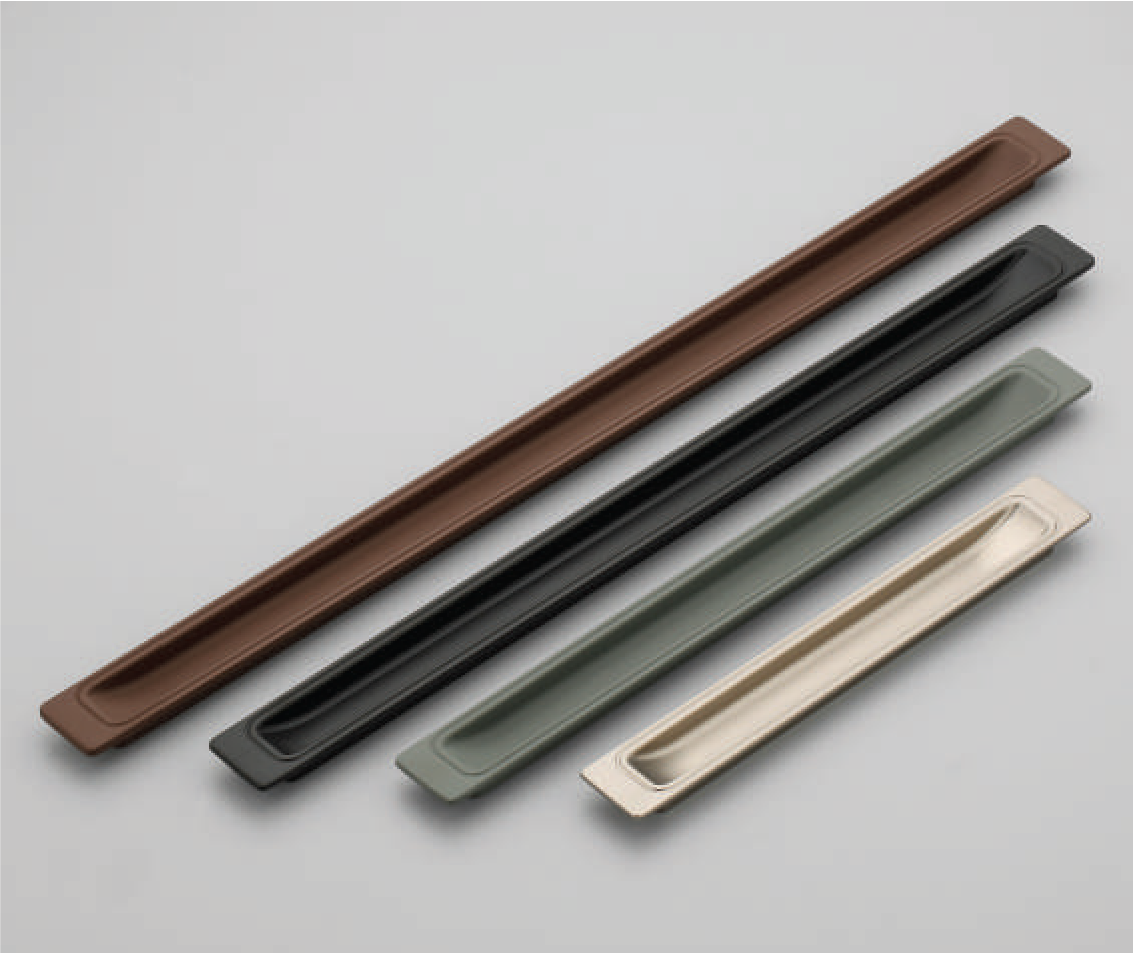 Zinc Alloy Concealed Flush Pull Handle - F-1034