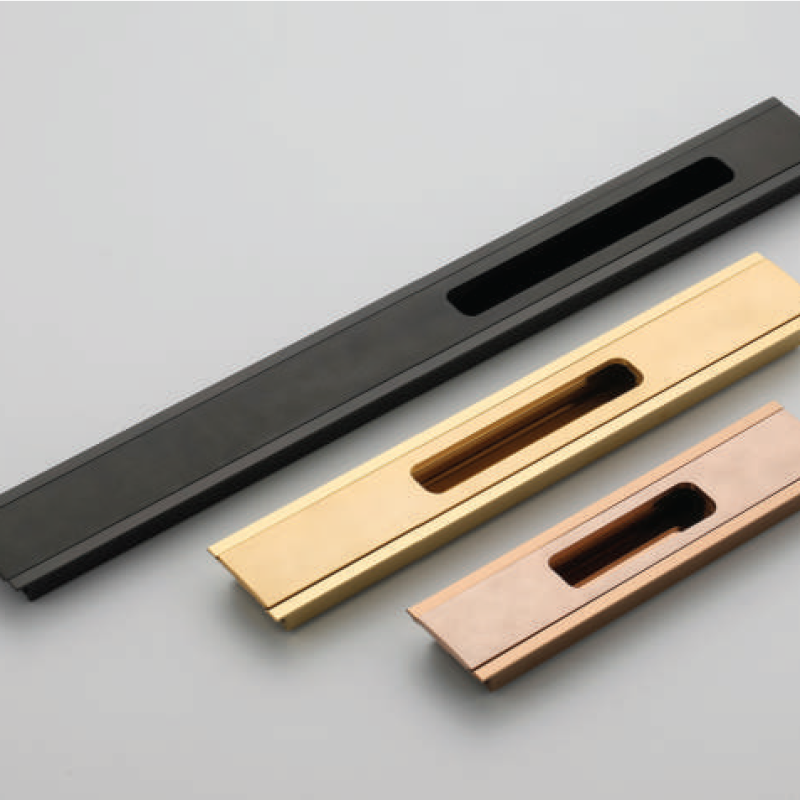 Aluminum Concealed Flush Pull Handle - F-1039