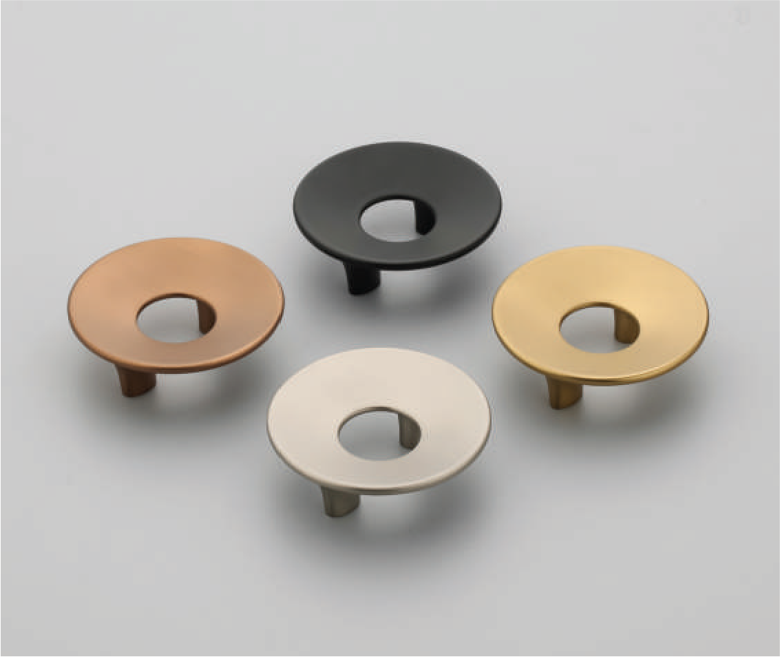 F-1657 Zinc Alloy Circular Ring Cabinet Knobs
