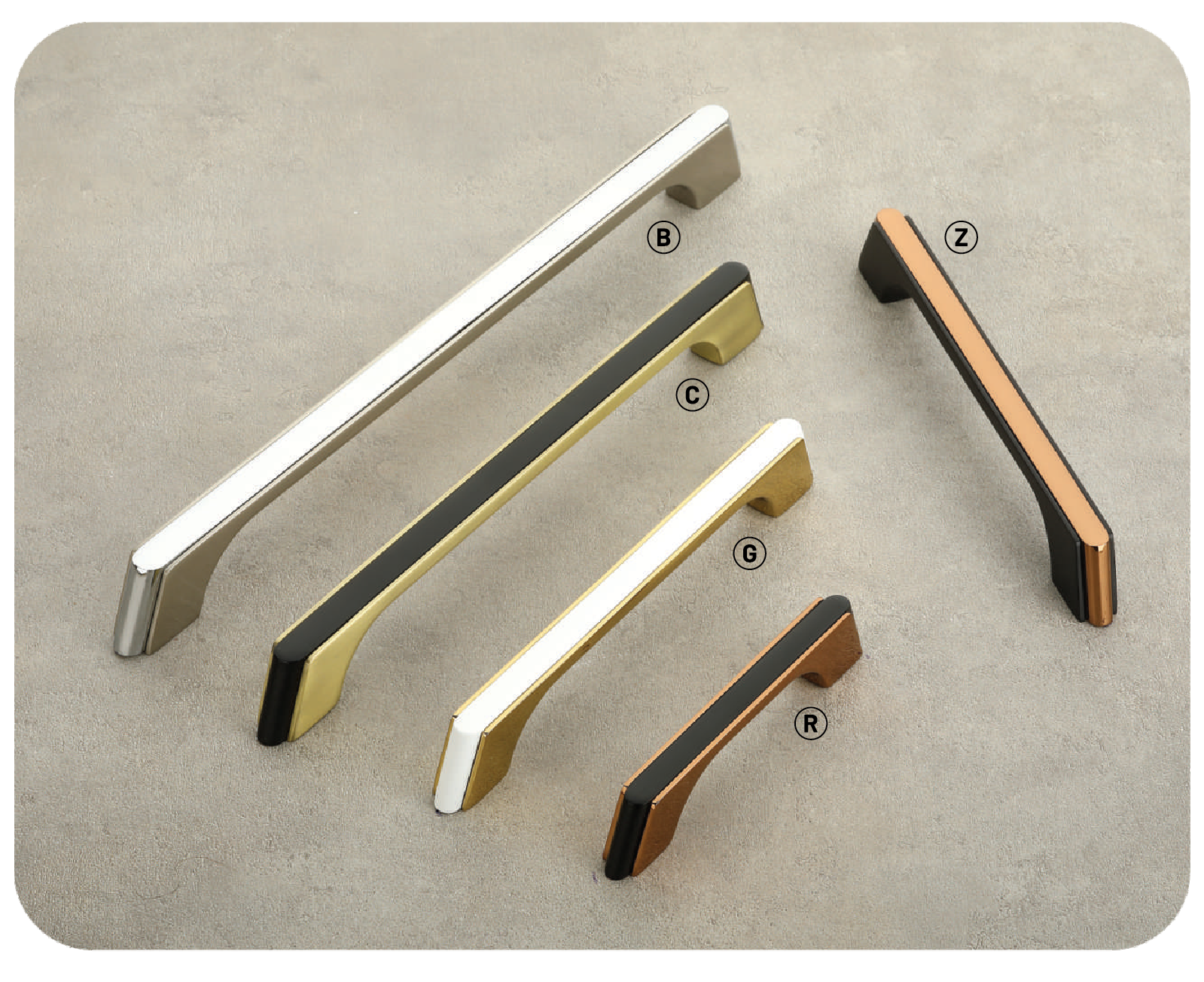 H-123 Designer Furniture Handle