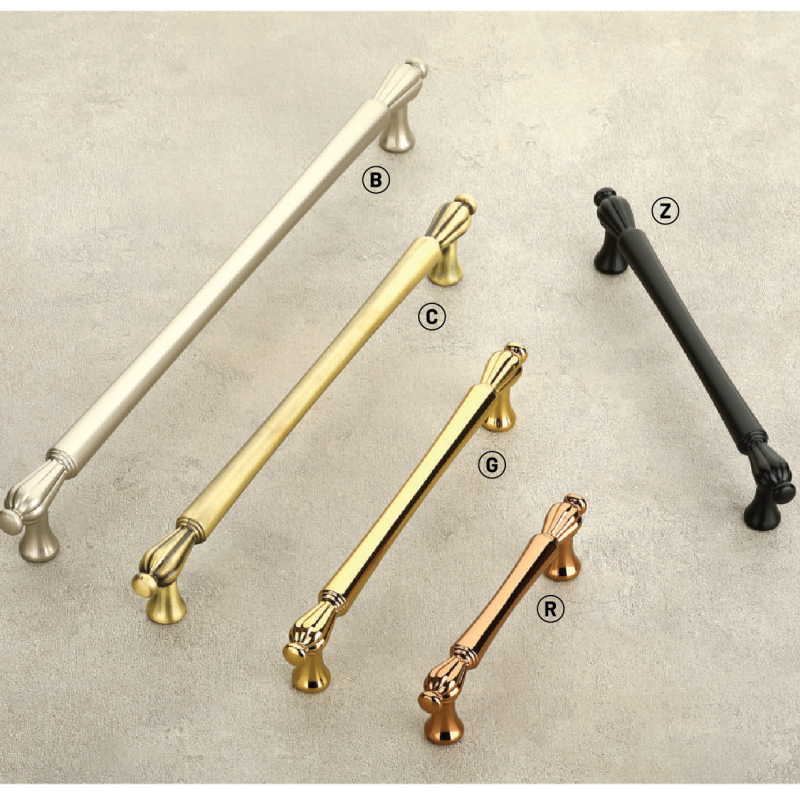 H-214 Decorative Ornate Cabinet Pull Handle