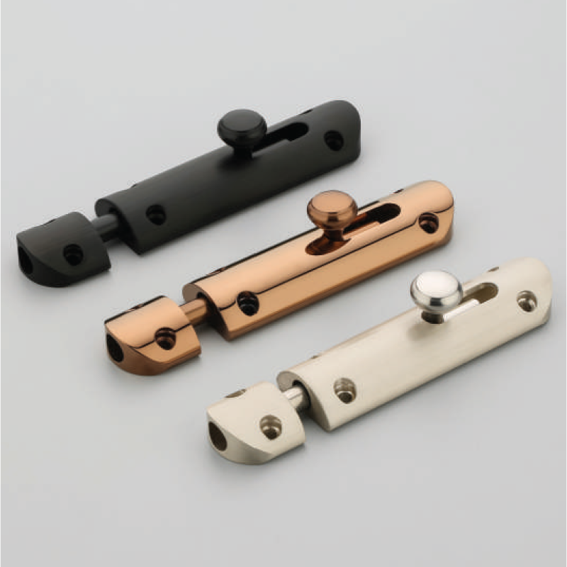 Aluminum Domed Knob Capsule Tower Bolt F-2109