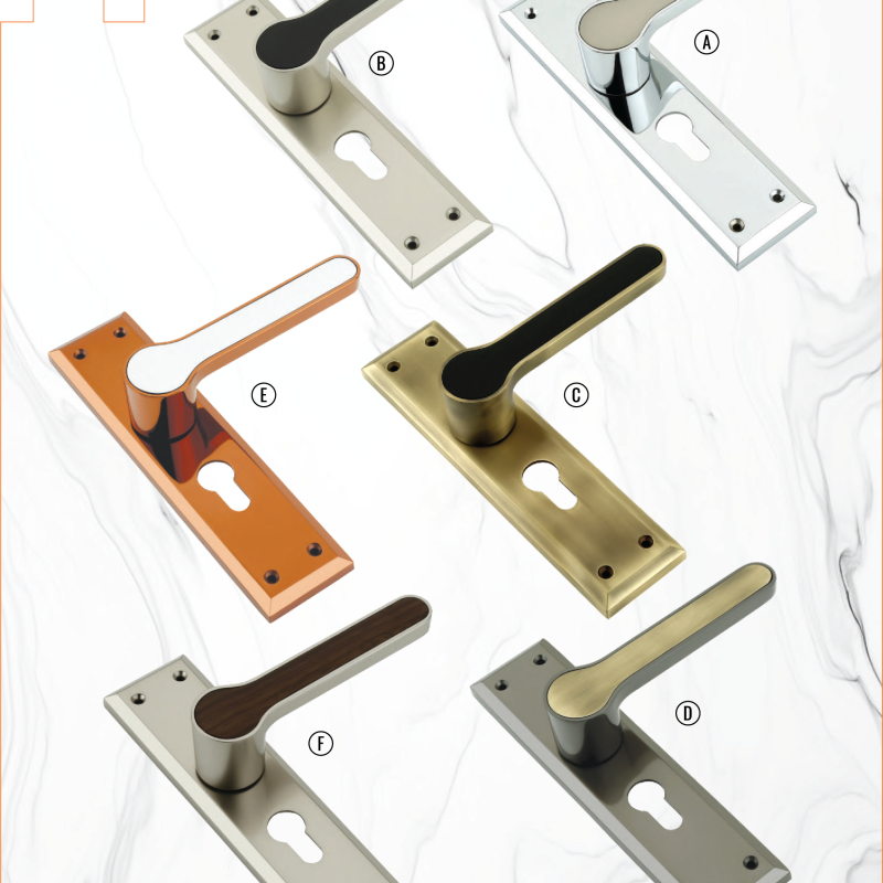 M-1001 Zinc Lever Door Handles | Premium Architectural Hardware