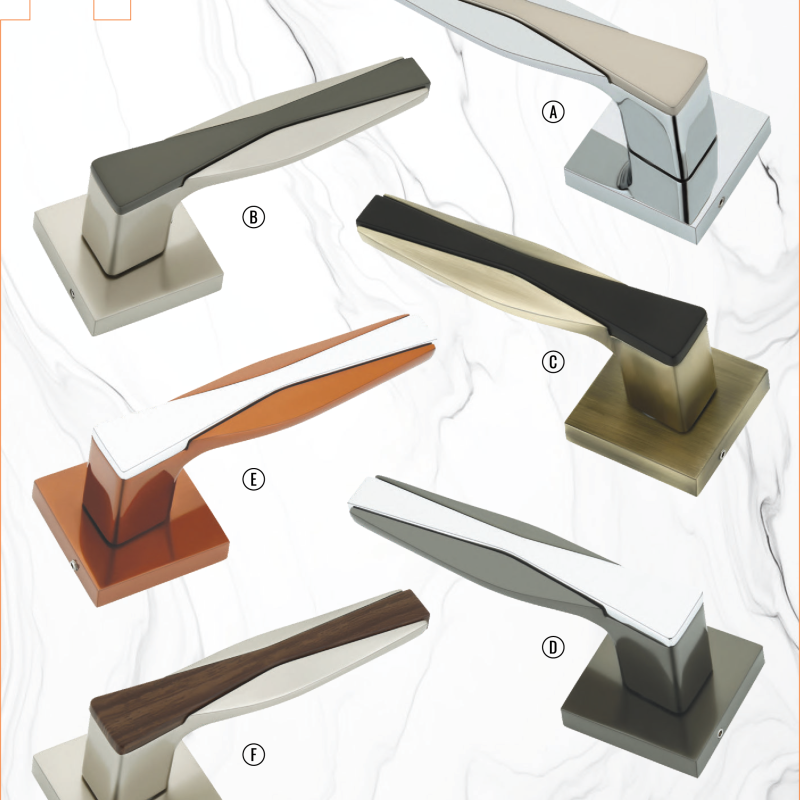 Premium Zinc Sculpted Door Handle - M-1021
