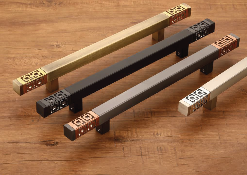 S-1203 Cabinet Pull Handle - Matt/CP, BA/PVD Gold, Black/PVD Black, Grey/PVD RG