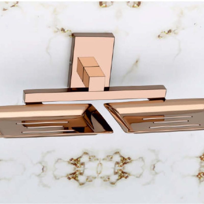 Double Soap Dish - ST-302D - hydra