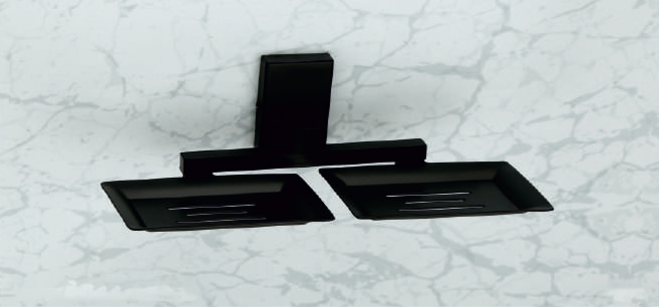 Double Soap Dish - ST-302D - hydra
