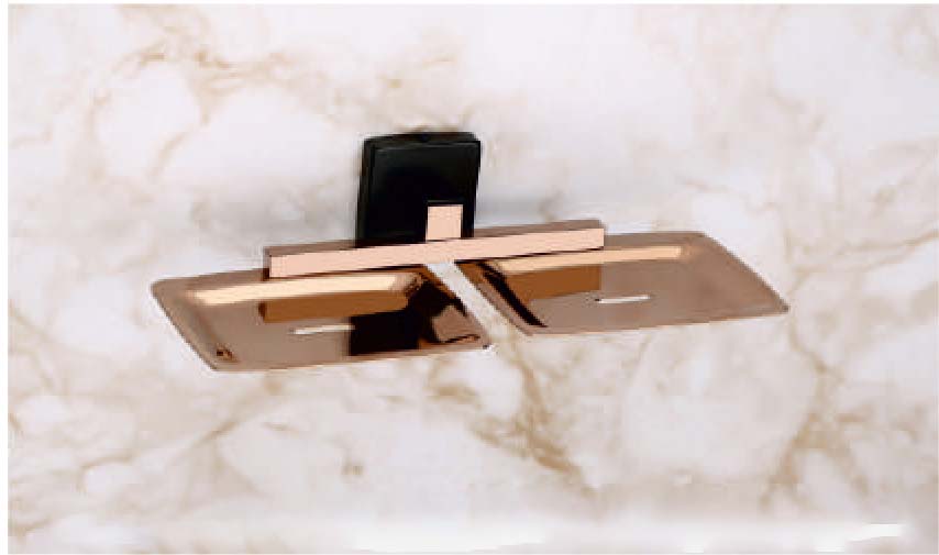 Double Soap Dish - ST-304D - FLIER PLUSE