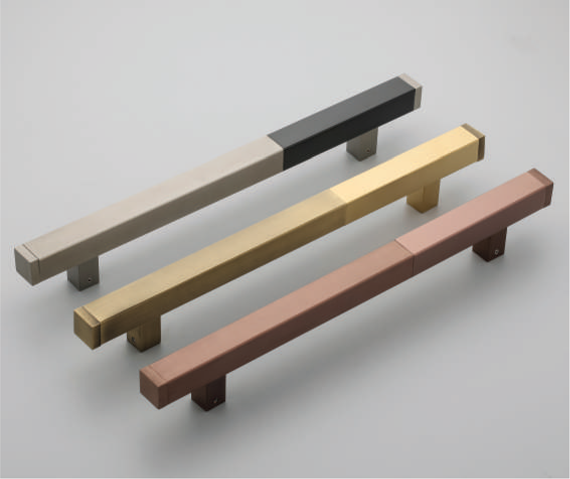 F-1212 Modern Dual Tone Cabinet Pull Handle