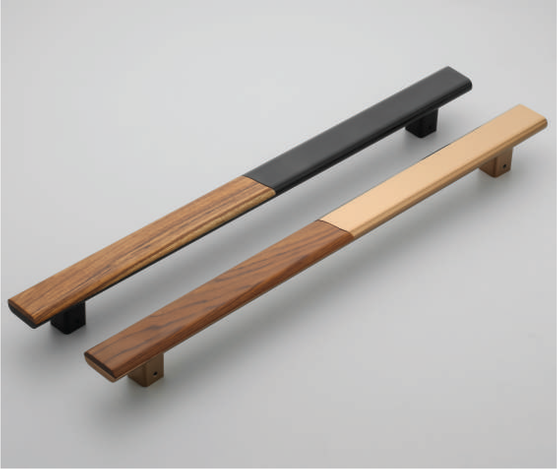 F-1237 Luxury Wood & Metal Cabinet Pull Handle