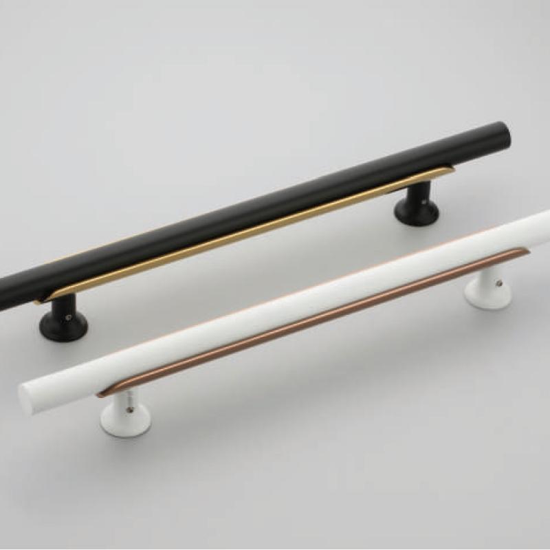 F-277 Modern Dual Tone Cabinet Pull Handle