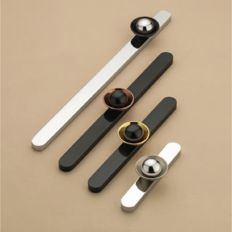 D-1022 Modern Spherical Accent Cabinet Handle - Multiple Sizes