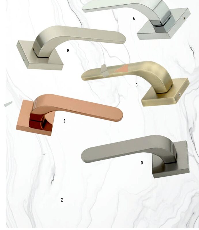 Premium Zinc Lever Door Handle - M-1004