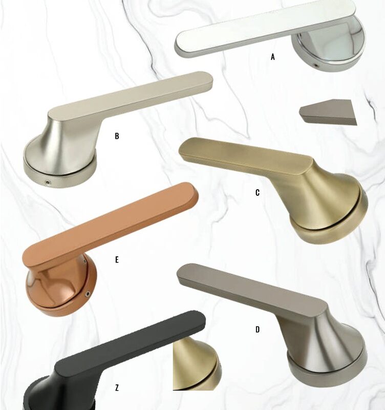 Premium Zinc Lever Door Handle - M-1007