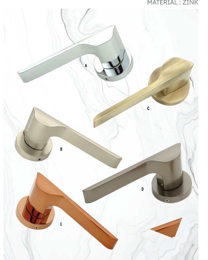 Premium Zinc Lever Door Handle - M-1014