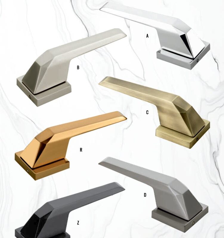 Premium Zinc Lever Door Handle - M-1029